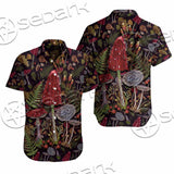 Gothic Mushrooms Seamless Pattern SED-1132 Shirt Allover