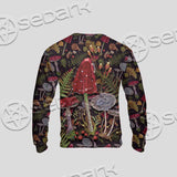 Gothic Mushrooms Seamless Pattern SED-1132 Unisex Sweatshirt