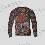 Gothic Mushrooms Seamless Pattern SED-1132 Unisex Sweatshirt