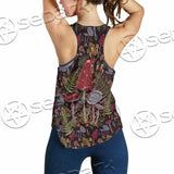 Gothic Mushrooms Seamless Pattern SED-1132 Women Tank Top