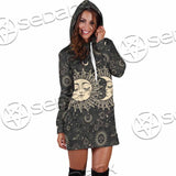 Sun And A Crescent Moon SED-1133 Hoodie Dress