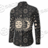 Sun And A Crescent Moon SED-1133 Shirt Allover