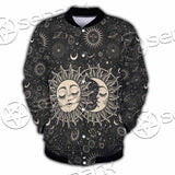 Sun And A Crescent Moon SED-1133 Button Jacket