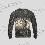 Sun And A Crescent Moon SED-1133 Unisex Sweatshirt