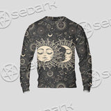 Sun And A Crescent Moon SED-1133 Unisex Sweatshirt