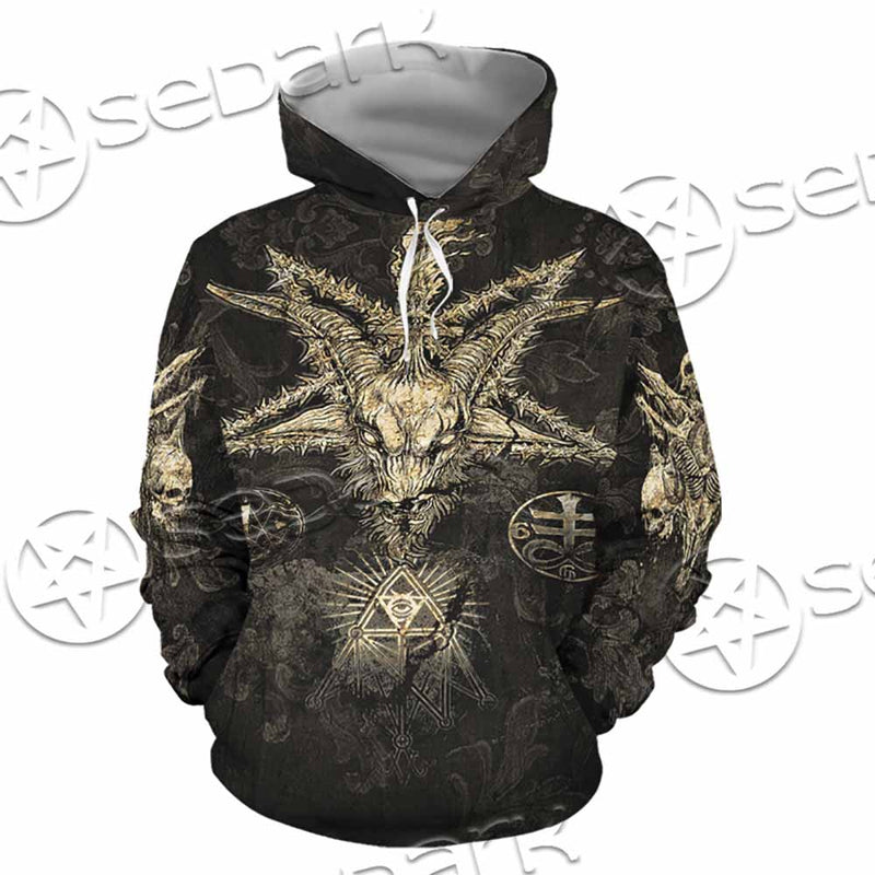Satanic Baphomet SED-1134 Hoodie & Zip Hoodie