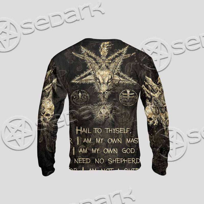 Satanic Baphomet SED-1134 Unisex Sweatshirt