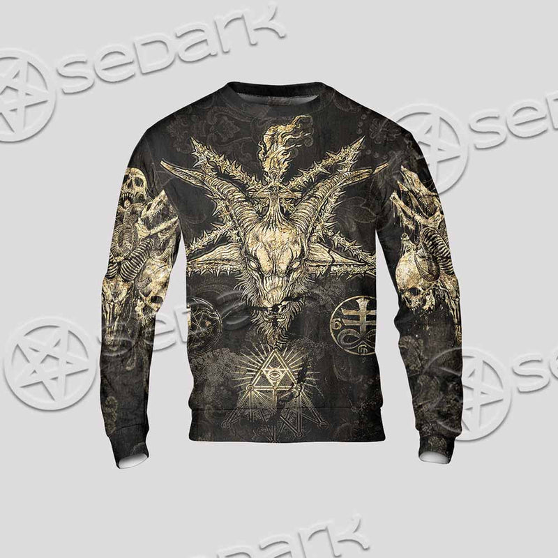 Satanic Baphomet SED-1134 Unisex Sweatshirt