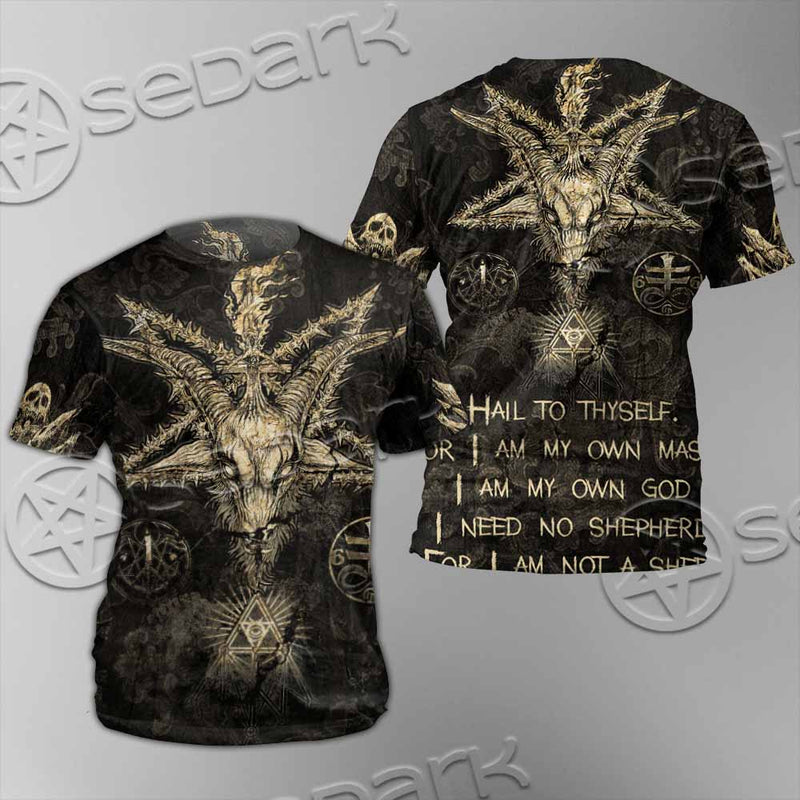 Satanic Baphomet SED-1134 Unisex T-shirt