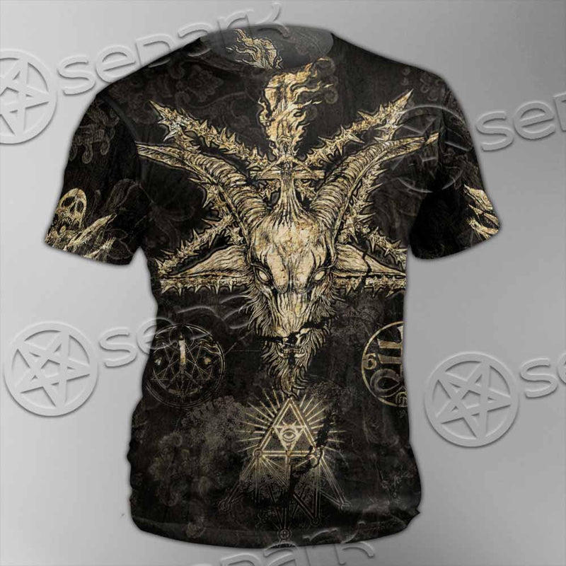 Satanic Baphomet SED-1134 Unisex T-shirt