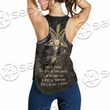Satanic Baphomet SED-1134 Women Tank Top