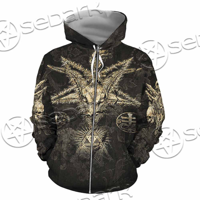 Satanic Baphomet SED-1134 Hoodie & Zip Hoodie