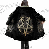 Gold Pentagram Symbol Wrapped By Snake SED-1137 Cloak