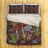 Mushrooms Seamless Pattern SED-1140 Bed set