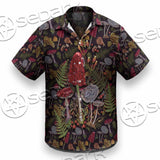 Mushrooms Dark Autumn Forest SED-1141 Shirt Allover