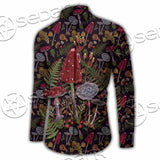 Mushrooms Dark Autumn Forest SED-1141 Shirt Allover