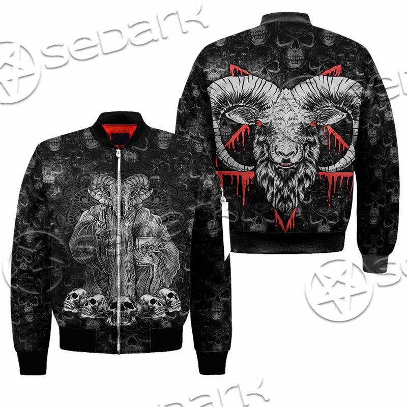 Baphomet Satanic Head SED-1143 Jacket