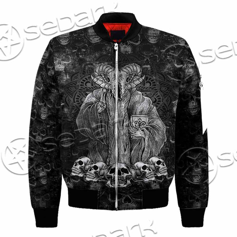 Baphomet Satanic Head SED-1143 Jacket