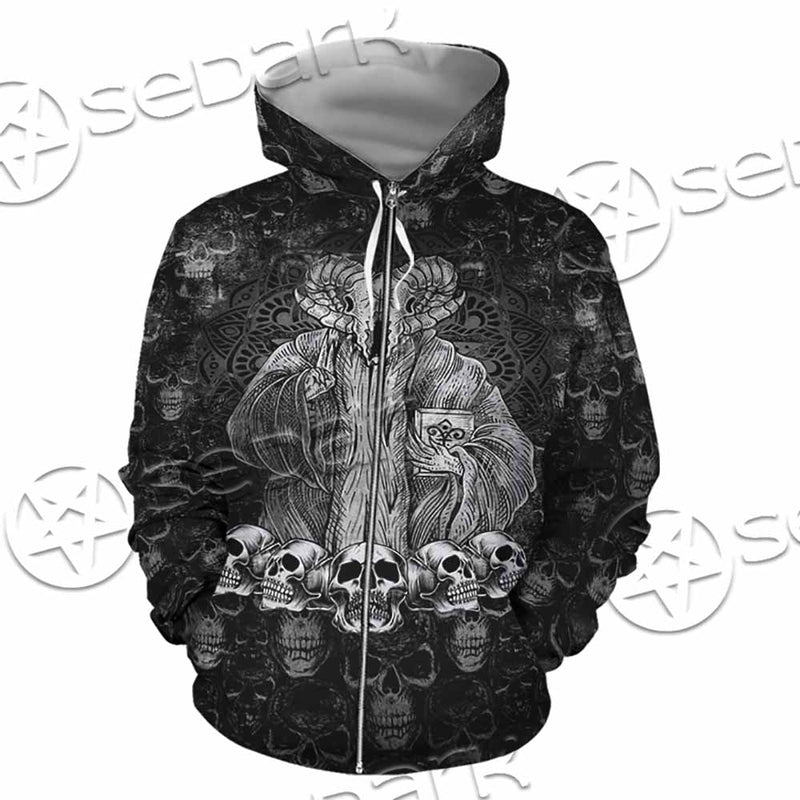 Baphomet Satanic Head SED-1143 Hoodie & Zip Hoodie