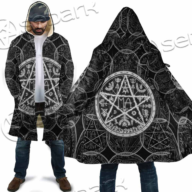 Fantasy Symbols And Pentagram SED-1144 Cloak