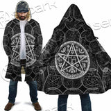Fantasy Symbols And Pentagram SED-1144 Cloak