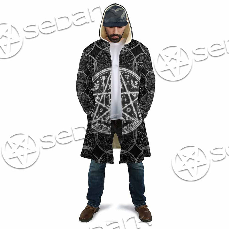 Fantasy Symbols And Pentagram SED-1144 Cloak