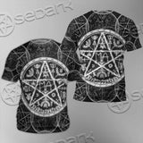 Fantasy Symbols And Pentagram SED-1144 Unisex T-shirt