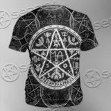 Fantasy Symbols And Pentagram SED-1144 Unisex T-shirt