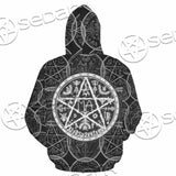 Fantasy Symbols And Pentagram SED-1144 Hoodie & Zip Hoodie