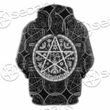 Fantasy Symbols And Pentagram SED-1144 Hoodie & Zip Hoodie Raglan