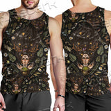 Gothic Magic Witchcraft SED-1149 Men Tank-tops