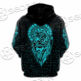 Runes Viking SED-1151 Hoodie & Zip Hoodie Raglan