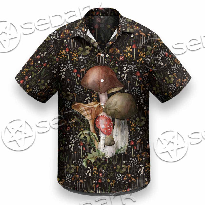 Mushroom Botanical SED-1154 Shirt Allover