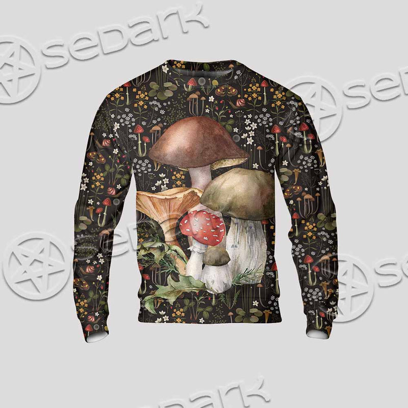 Mushroom Botanical SED-1154 Unisex Sweatshirt