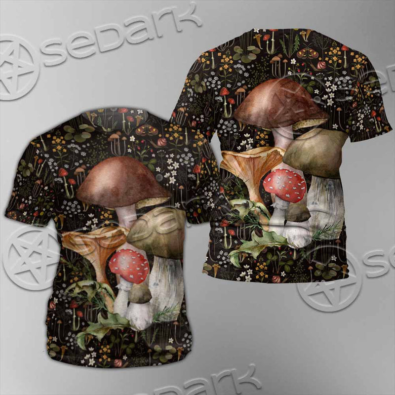Mushroom Botanical SED-1154 Unisex T-shirt
