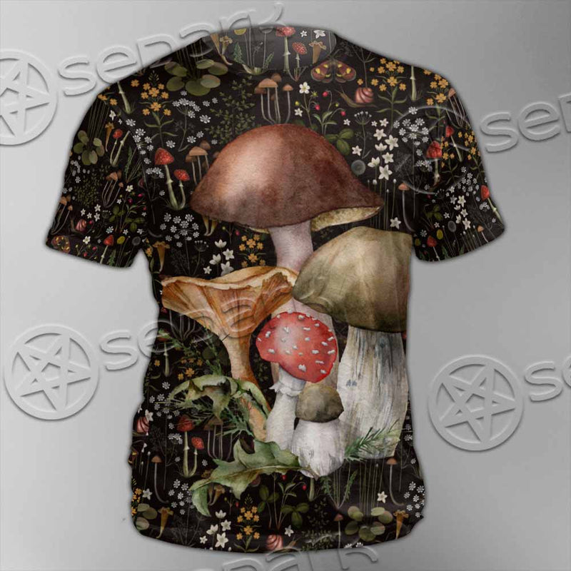 Mushroom Botanical SED-1154 Unisex T-shirt
