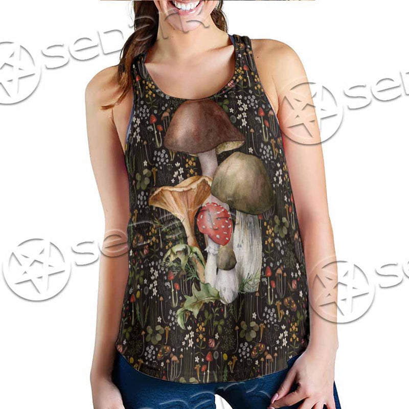 Mushroom Botanical SED-1154 Women Tank Top