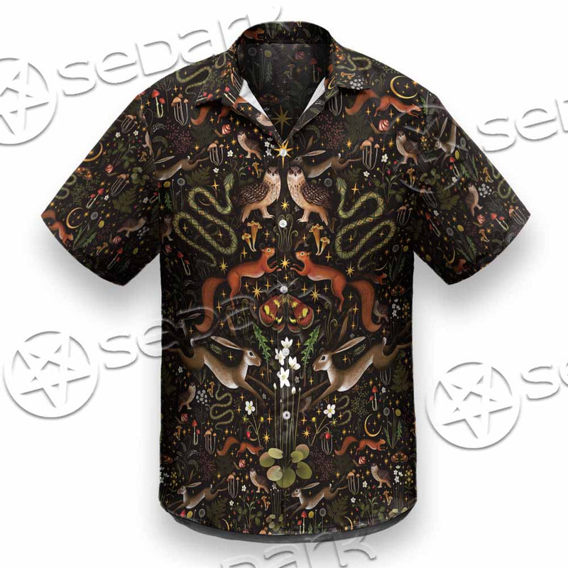 Botanical Garden Plants SED-1155 Shirt Allover