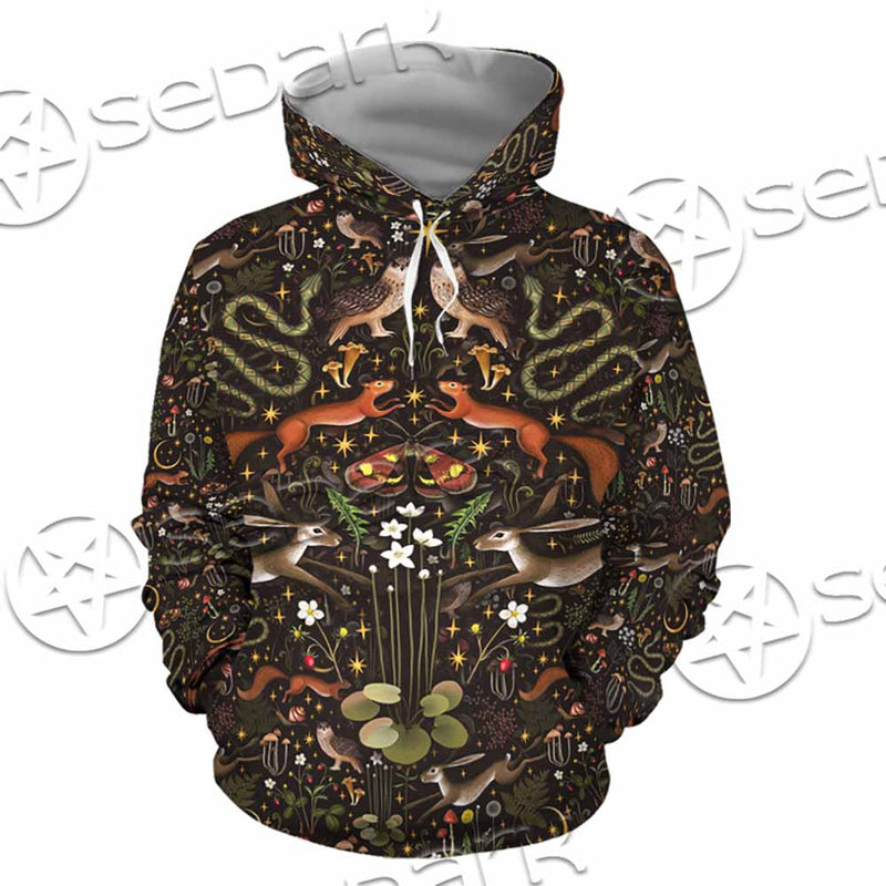 Botanical Garden Plants SED-1155 Hoodie & Zip Hoodie