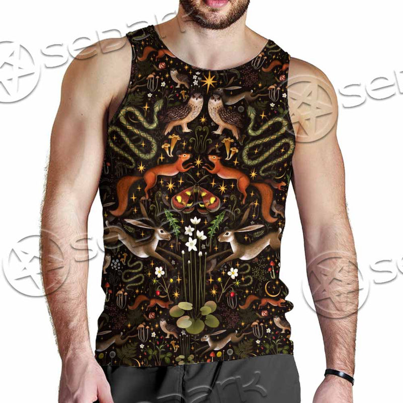 Botanical Garden Plants SED-1155 Men Tank-tops