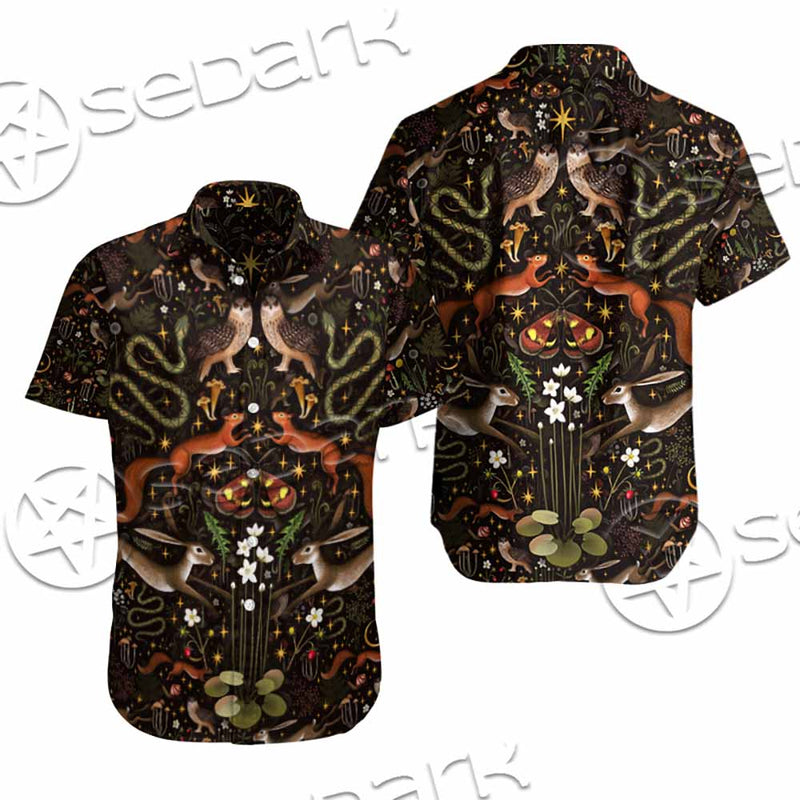 Botanical Garden Plants SED-1155 Shirt Allover