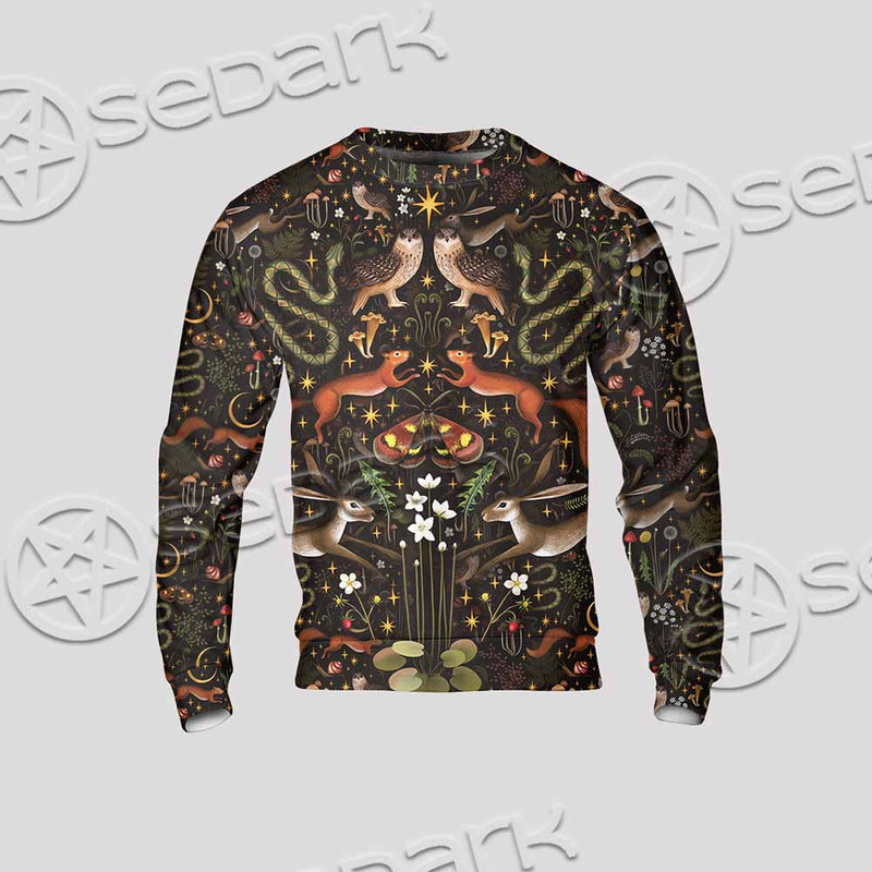 Botanical Garden Plants SED-1155 Unisex Sweatshirt