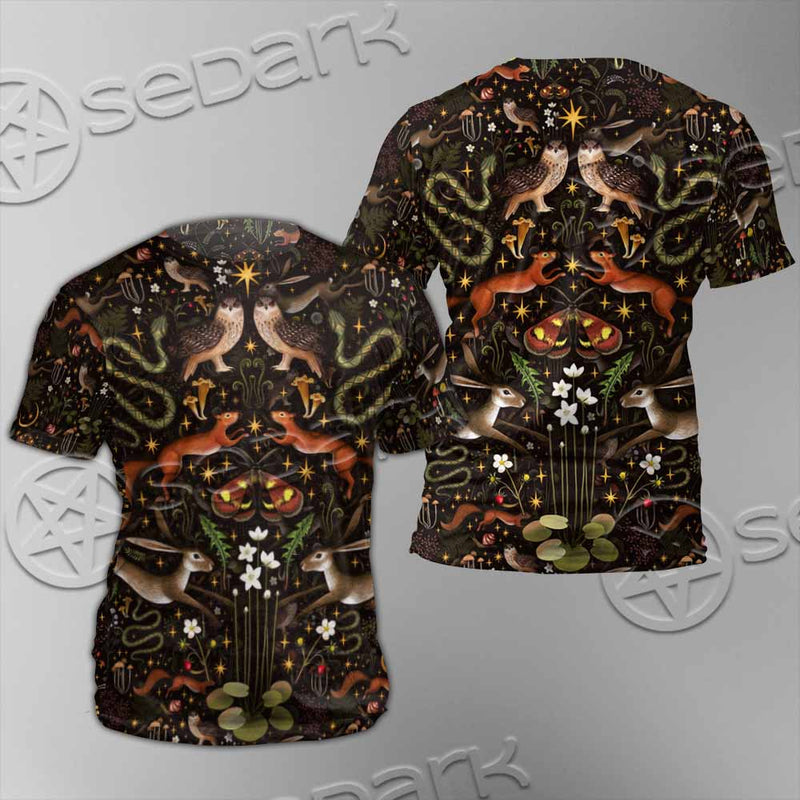 Botanical Garden Plants SED-1155 Unisex T-shirt