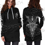 Leviathan Pentagram SED-1159 Hoodie Dress