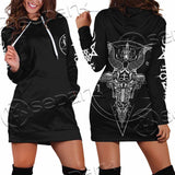 Leviathan Pentagram SED-1159 Hoodie Dress