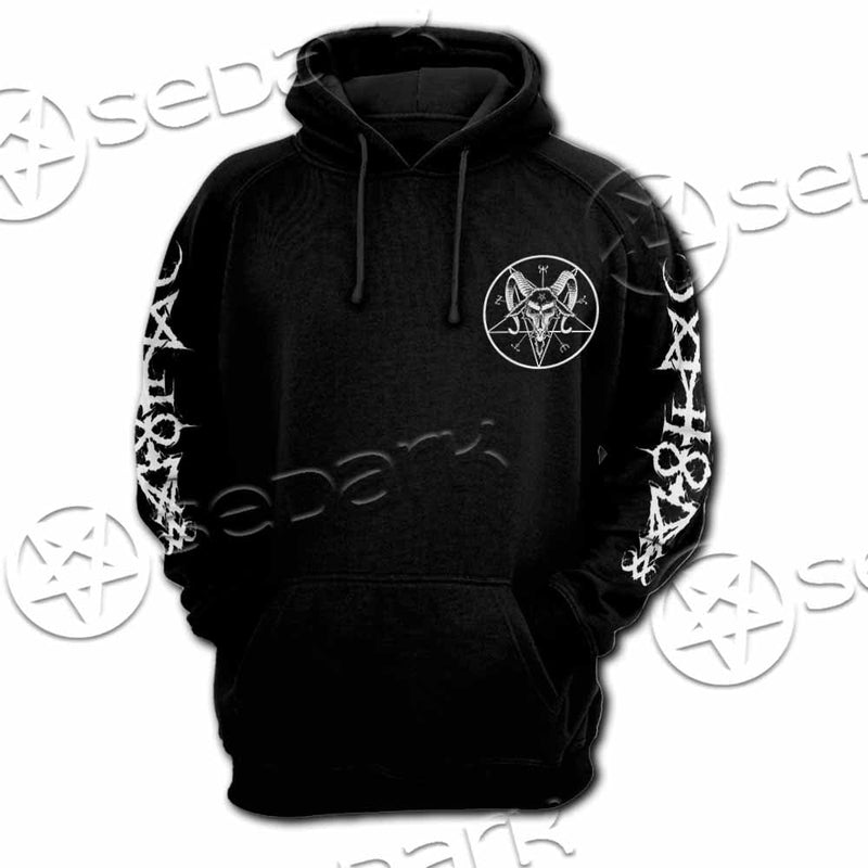 Leviathan Pentagram SED-1159 Hoodie & Zip Hoodie Raglan