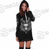 Satanic Horrordelic Dark SED-1165 Hoodie Dress