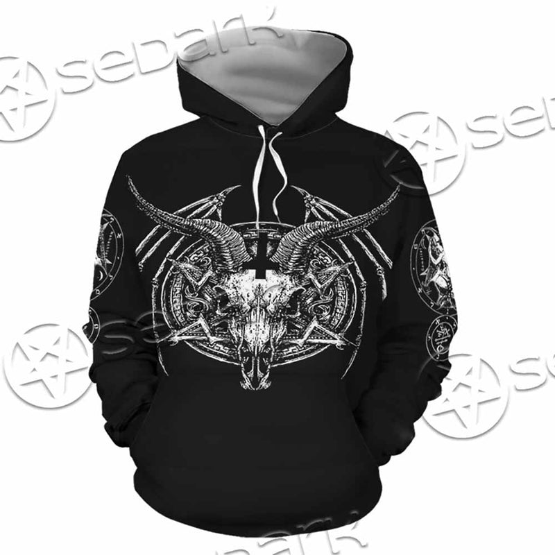 Satanic Horrordelic Dark SED-1165 Hoodie & Zip Hoodie
