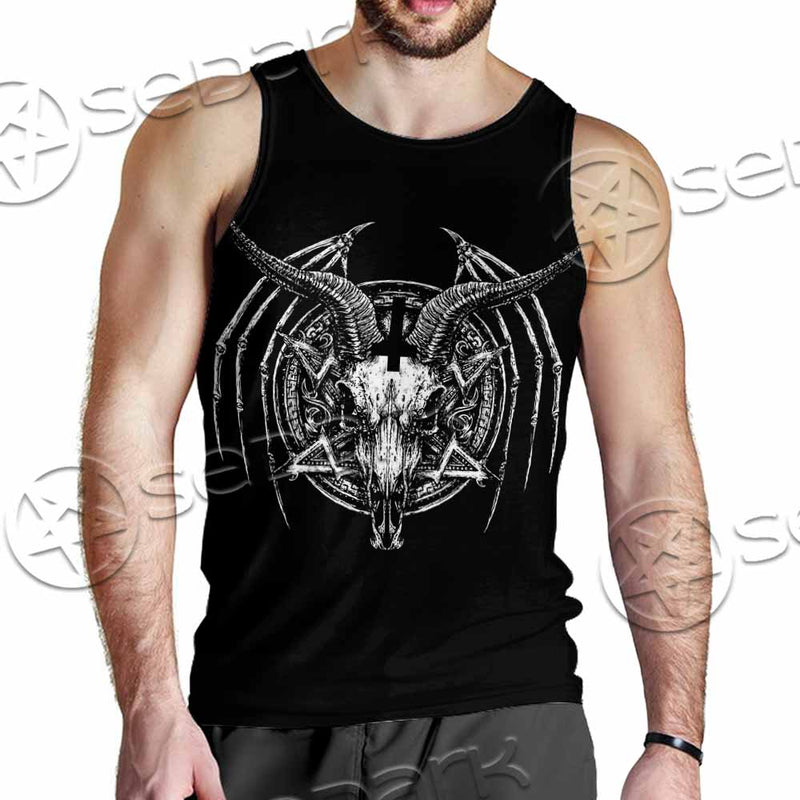 Satanic Horrordelic Dark SED-1165 Men Tank-tops