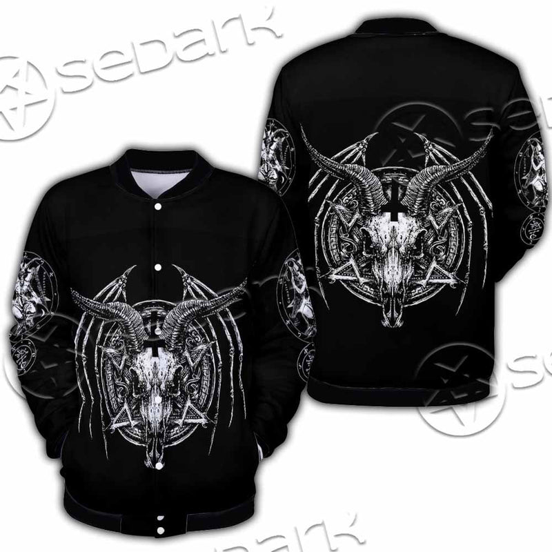 Satanic Horrordelic Dark SED-1165 Button Jacket